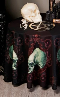 The Haunted Mansion Parlour Tricks Tablecloth | Round