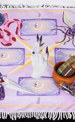 Tragic Beautiful Pastel Witch Tarot Altar Cloth