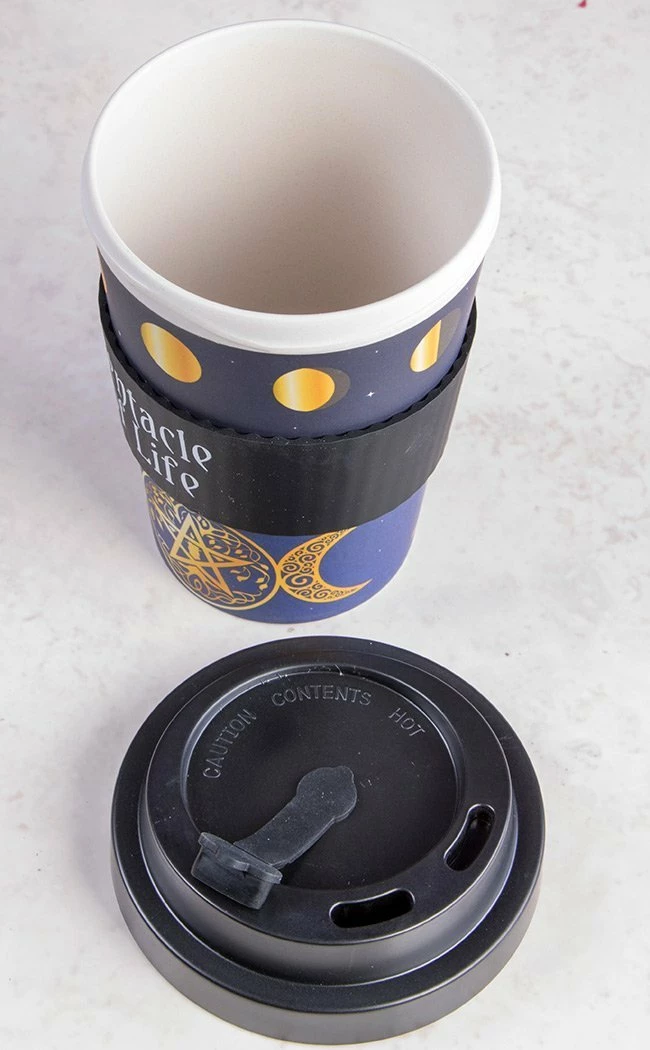 TB Home & Gifts Pentacle Eco-to-Go Bamboo Keep Cup 5 TB Home & Gifts Pentacle Eco-to-Go Bamboo Keep Cup