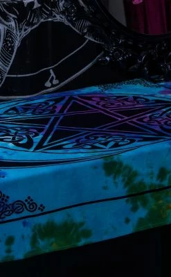 Altar Cloths Home Decor Pentacle Moon Altar Cloth