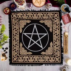 TB Witchcraft Pentagram Altar Cloth