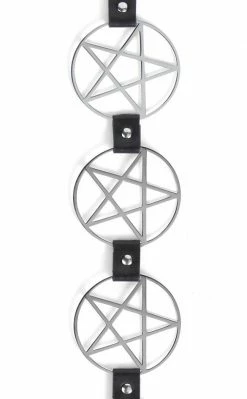 Killstar Pentagram Belt | Silver Accessories