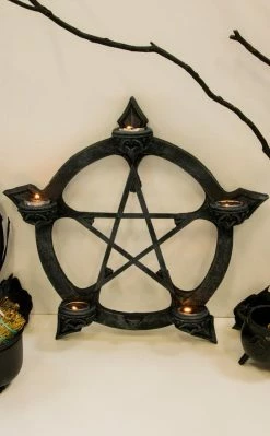 Candles Pentagram Candle Wall Hanging Candals & Fragrance