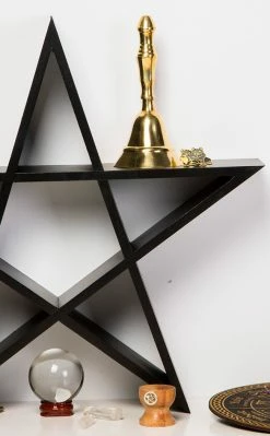 Homewares Pentagram Display Shelf Home & Gifts
