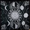 Altar Cloths Pentagram Moon Phases Altar Cloth / Wall Hanging