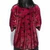 BlackCraft Pentagram Rose Velvet Kimono