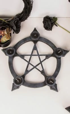 Homewares Pentagram Tealight Centrepiece