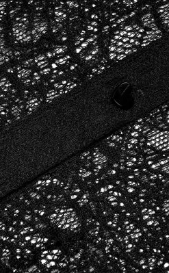 Punk Rave Perdita Lace Overshirt Clothing