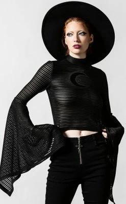 Killstar Phases Striped Top