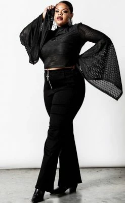 Killstar Phases Striped Top