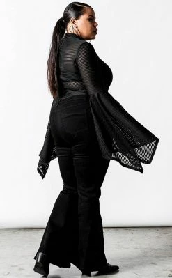 Killstar Phases Striped Top