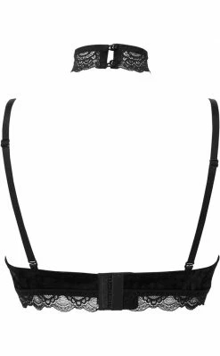 Killstar Clothing Pin Stuck Bra | Black