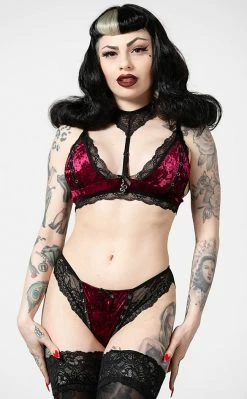 Killstar Pin Stuck Bra | Blood Clothing