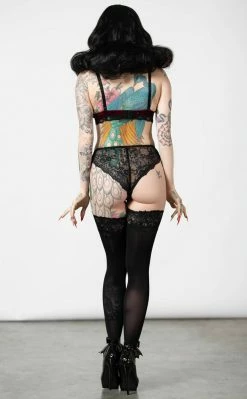 Killstar Pin Stuck Bra | Blood Clothing