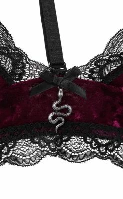 Killstar Pin Stuck Bra | Blood Clothing