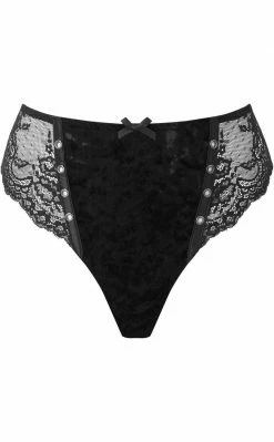 Killstar Pin Stuck Panty | Black Clothing