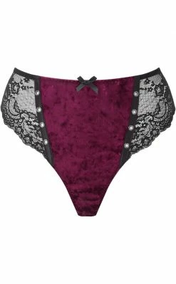 Killstar Pin Stuck Panty | Blood