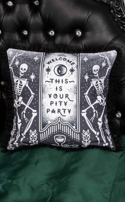 Drop Dead Gorgeous Pity Party Frilly Cushion Slip