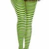 Music Legs Plus Size Small Stripe Pantyhose | Choose Colour Clothing