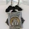 Alchemy Gothic Poe's Raven Locket
