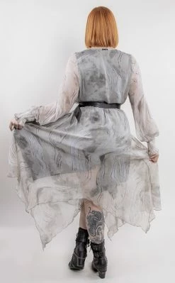 Punk Rave Poetry In Motion Chiffon Dress