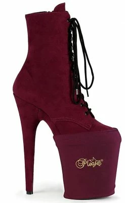 Pleaser Pole Shoe Protectors | Burgundy Lycra