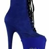 Pleaser Pole Shoes Pole Shoe Protectors | Royal Blue Lycra