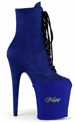 Pleaser Pole Shoes Pole Shoe Protectors | Royal Blue Lycra