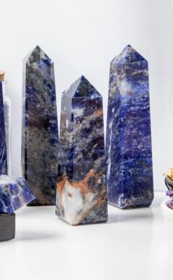 Crystals Witchcraft Polished Point | Sodalite