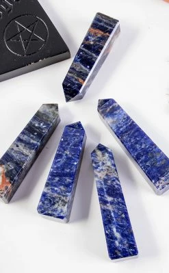 Crystals Witchcraft Polished Point | Sodalite