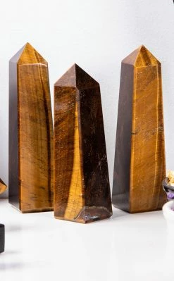 Crystals Polished Point | Tigers Eye Witchcraft