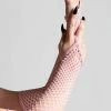 Killstar Accessories Possess Me Fishnet Gloves | Pastel Pink 2 Killstar Accessories Possess Me Fishnet Gloves | Pastel Pink