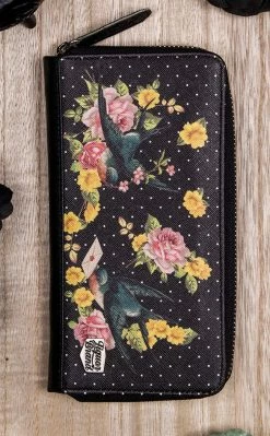 Liquorbrand Pretty AF Sparrows Wallet Black Accessories