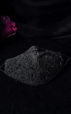 Punk Rave Pretty Paisley Face Mask