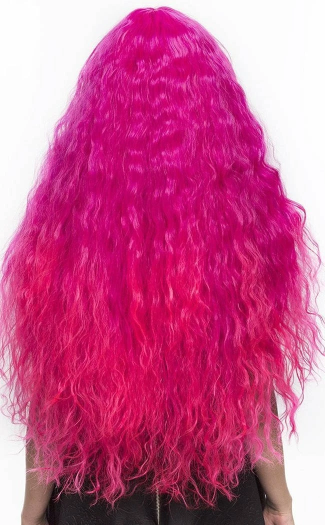 Rockstar Wigs Beauty Prima Hot Pink Intensity Wig 5 Rockstar Wigs Beauty Prima Hot Pink Intensity Wig