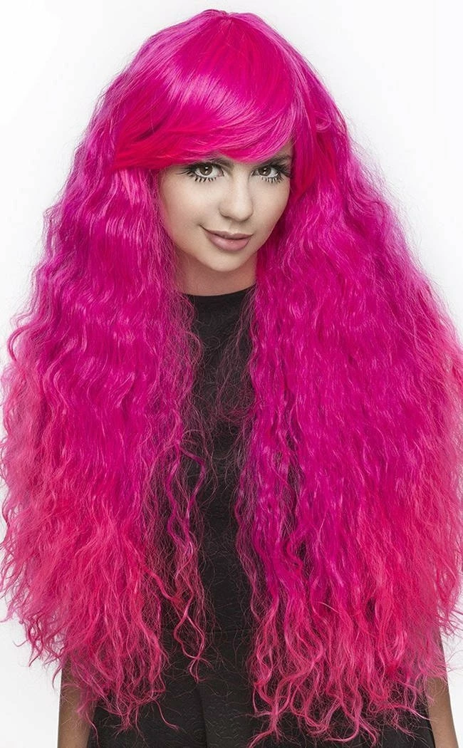 Rockstar Wigs Beauty Prima Hot Pink Intensity Wig 3 Rockstar Wigs Beauty Prima Hot Pink Intensity Wig