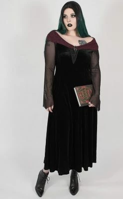 Punk Rave Clothing Prophetess Maxi Dress | Plus Size
