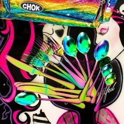 The Haunted Mansion Home & Gifts Psychedelic Supper Cutlery Set 12 The Haunted Mansion Home & Gifts Psychedelic Supper Cutlery Set