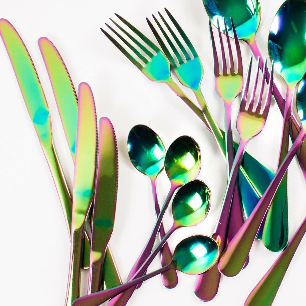 The Haunted Mansion Home & Gifts Psychedelic Supper Cutlery Set 8 The Haunted Mansion Home & Gifts Psychedelic Supper Cutlery Set