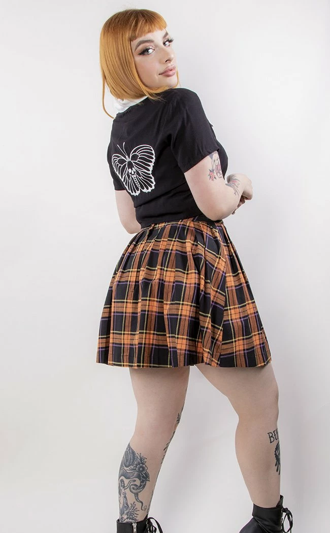 Black Friday Pumpkin Tartan Skirt Clothing 7 Black Friday Pumpkin Tartan Skirt Clothing