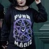 Killstar Purr Magic Knit Sweater