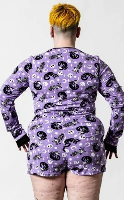 Killstar Purr Off Playsuit | Plum Clothing 18 Killstar Purr Off Playsuit | Plum Clothing