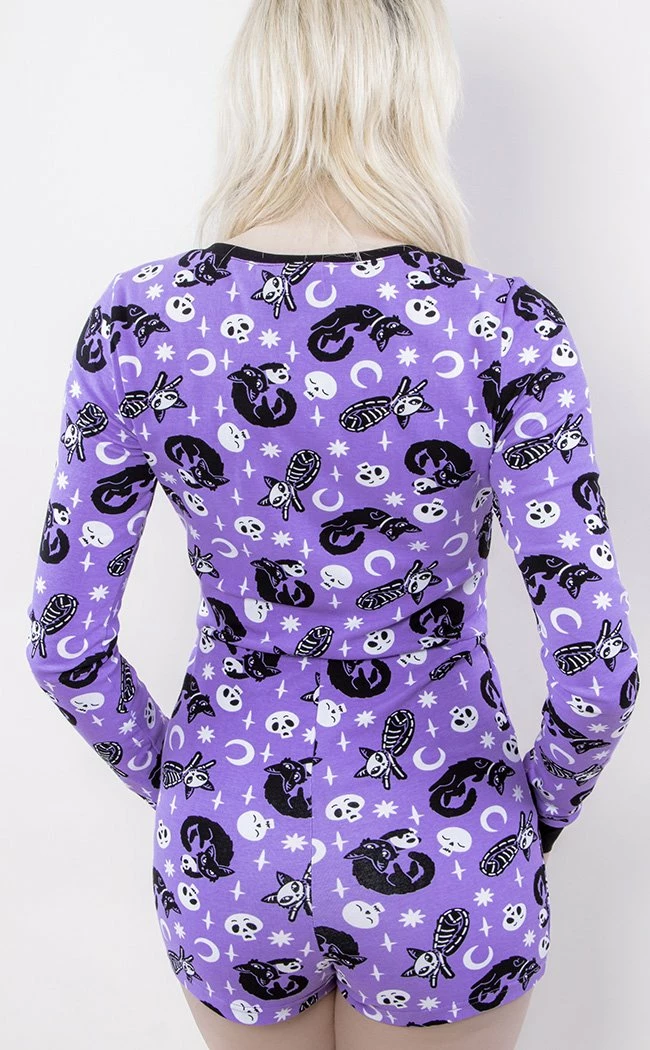 Killstar Purr Off Playsuit | Plum Clothing 11 Killstar Purr Off Playsuit | Plum Clothing