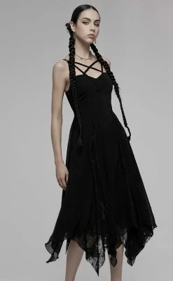 Punk Rave Clothing Pyre Proof Slip Dress