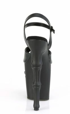 Pleaser RAPTURE-809 Black Skull Platform Heels Pole Shoes