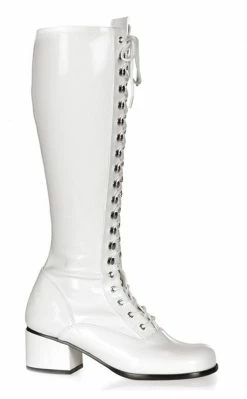 Funtasma RETRO-302 Wht Str Pat Boots
