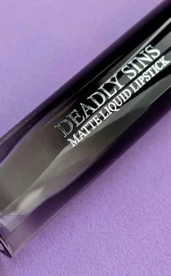 Deadly Sins Cosmetics RIP Matte Liquid Lipstick Beauty 9 Deadly Sins Cosmetics RIP Matte Liquid Lipstick Beauty