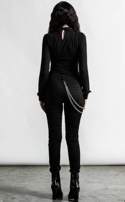 Killstar RIP Slash Jeans