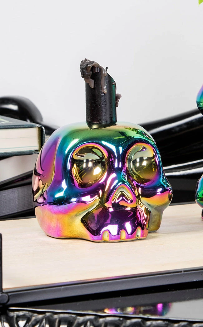 Killstar Rainbow Skulls Candle Holder Sale 6 Killstar Rainbow Skulls Candle Holder Sale