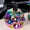 Killstar Rainbow Skulls Candle Holder Sale